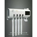 Suporte Escova Axia De Dentes Esterilizador Com Luz UV Antibacteriano Decoracão Banheiro OI-0364