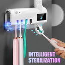 Suporte Escova Axia De Dentes Esterilizador Com Luz UV Antibacteriano Decoracão Banheiro OI-0364