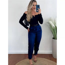 Calça Alfaiataria Axia Feminina Cintura Alta Com Pença Casual e Social do P até G1
