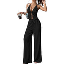 Conjunto Axia Feminino Liz Calça Pantalona + Blusinha Top Amarração Look Versátil Moda Verão