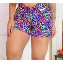 SHORT Axia com cordinha gringa empina bumbum Academia treino feminino