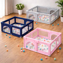 Cercadinho Bebê Axia+ Tapete + Bolsa + Argola Grande Chiqueirinho Infantil 180x150 Portátil Dobrável