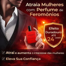 Perfume Masculino Atração Original Axia  Com Feromônios Ativados Portátil 25ml
