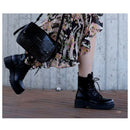 Bota Feminina Axia Coturno Tratorado Blogueira Confortavel