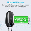 Carregador De Chaveiro Portátil Axia| 1500mAh Ultra-Compacto Mini Pacote De Bateria Carregamento Rápido