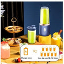 400ML 6 Lâminas Espremedor Elétrico Axia Mini Liquidificador Portátil De Suco De Alimentos Misturador Leite
