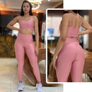 Conjunto Axia Feminino de Academia Calça Legging + Top com Alta Compressão e Zero Transparência
