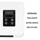 Aquecedor Climatizador Portatil 3 em 1 Axia Ventilador Controle Remoto Varal Seca Roupa Toalha Ajuste de Temperatura