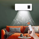 Aquecedor Climatizador Portatil 3 em 1 Axia Ventilador Controle Remoto Varal Seca Roupa Toalha Ajuste de Temperatura
