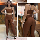 Conjunto Axia Feminino de Academia Calça Legging + Top com Alta Compressão e Zero Transparência