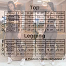 Conjunto Axia Feminino de Academia Calça Legging + Top com Alta Compressão e Zero Transparência