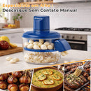 Descascador Axia Elétrico Automatico Portátil 127/220V Cozinha Descascar Alho Uvas Frutas Tomate Legumes