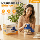 Descascador Axia Elétrico Automatico Portátil 127/220V Cozinha Descascar Alho Uvas Frutas Tomate Legumes