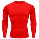 Camisa Térmica Proteção Uv Axia 50+ Segunda Pele Camiseta Blusa Malha Fria Unissex Academia Manga Longa