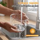 Descascador Axia Elétrico Automatico Portátil 127/220V Cozinha Descascar Alho Uvas Frutas Tomate Legumes