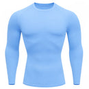 Camisa Térmica Proteção Uv Axia 50+ Segunda Pele Camiseta Blusa Malha Fria Unissex Academia Manga Longa