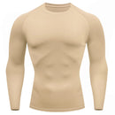 Camisa Térmica Proteção Uv Axia 50+ Segunda Pele Camiseta Blusa Malha Fria Unissex Academia Manga Longa