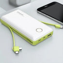 Carregador Axia Portátil Bateria Power Bank 20000mah PN-959