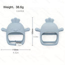 Brinquedos De silicone Para Dentição Bebês  Com Mais De 3 Meses ,Axia  Mordedor De Pulso À Prova De Queda , Mastigar , Sem BPA